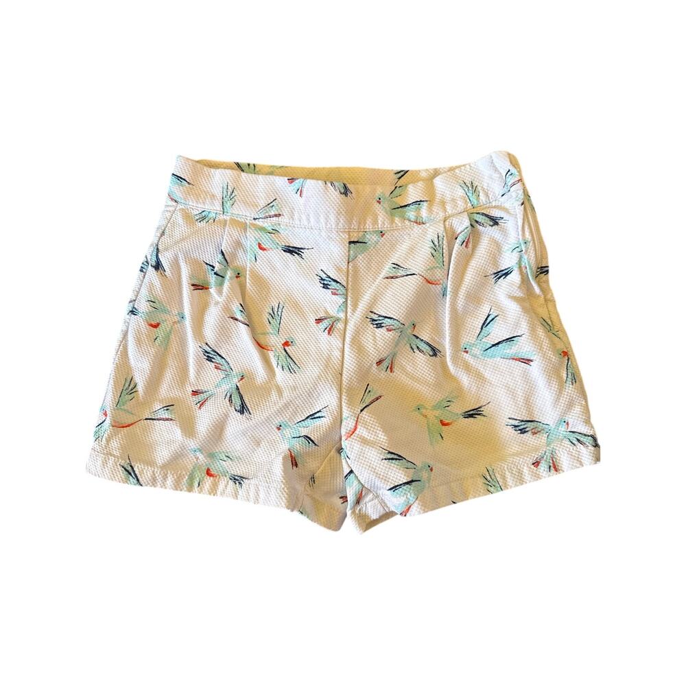 Janie and Jack hummingbird print shorts - size 8